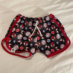 George Hats Spidey and Friends swim track shorts